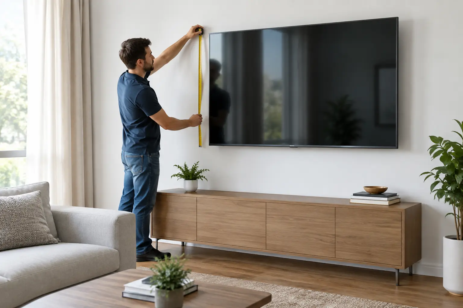 Best Height for Wall TV Mounting at Home