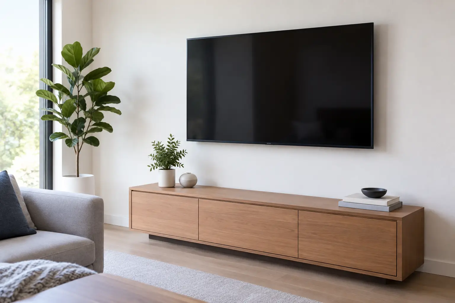 How to Hide TV Wires for a Clean, Finished Wall