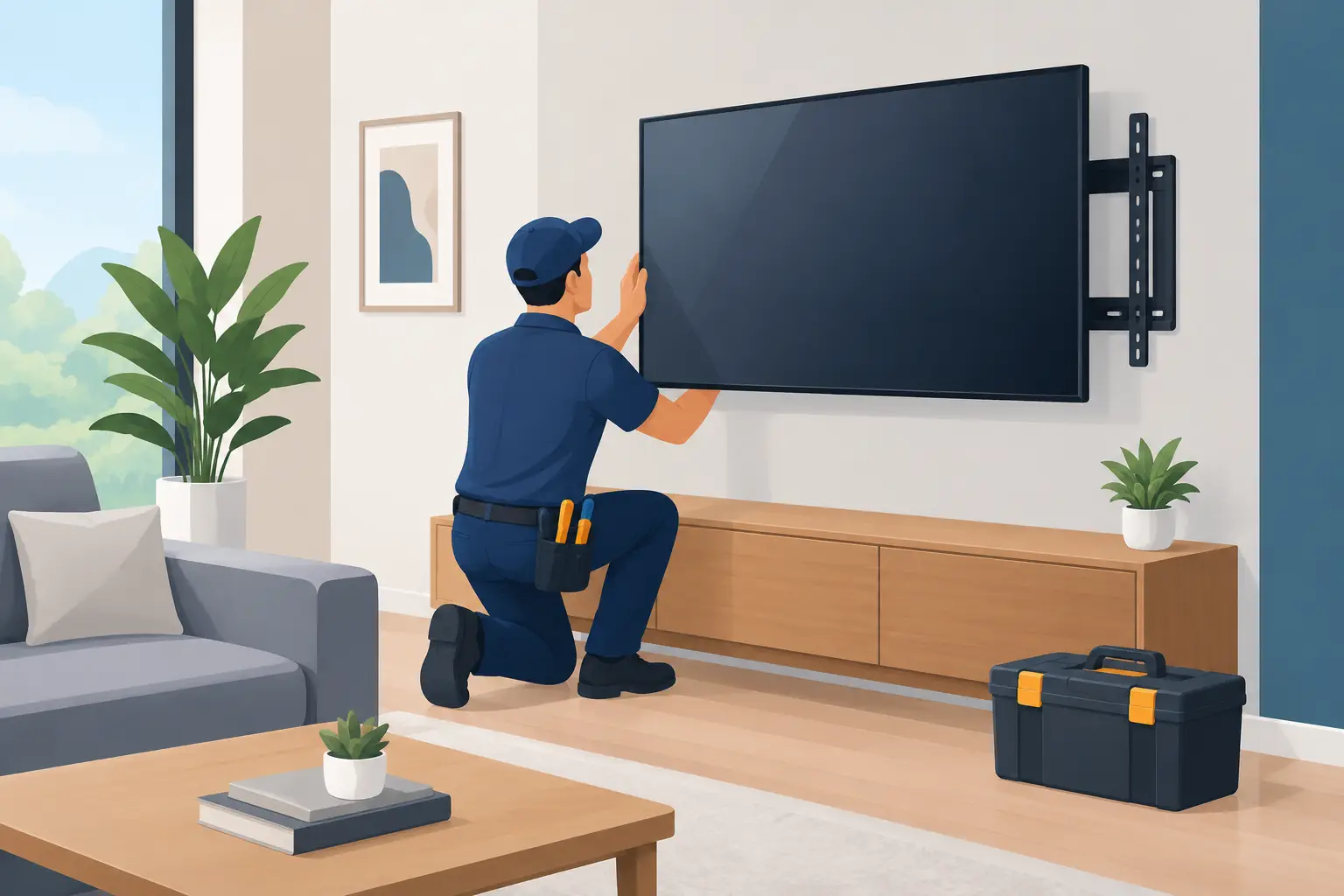 TV Delivery Installation: What Happens Next